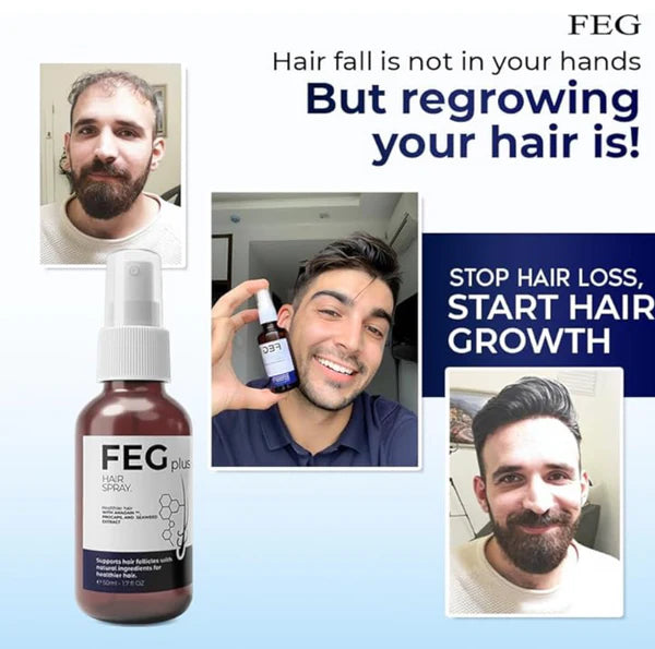 FEG Plus Hair Growth Spray 45% Off Limited Offer