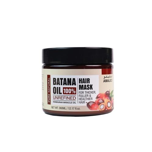 Raw Batana Oil for Hair Growth - 100% Pure, Organic 4oz Batana from Honduras for Thick and Strong Natural Hair - Dr. Sebi Unrefined Cold Pressed Cosmetic Scalp Mask for Men & Women (1 Pack)