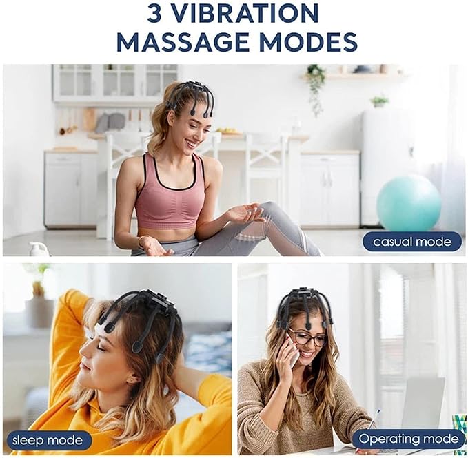 360° Ultra Head Massager جهاز تدليك الرأس بزاوية 360 درجة
