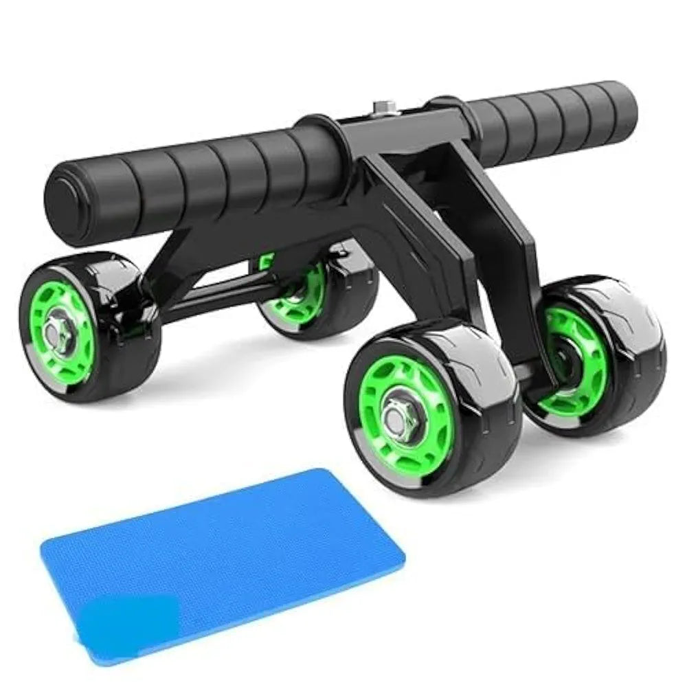 Ab Roller Wheel, Ab Roller Exercise Equipment for Core Workout, Ab Wheel Roller for Home Gym, Ab Workout Equipment for Abdominal Exercise, Abdominal Wheel Roller with Stretching Band,Full Body Workout