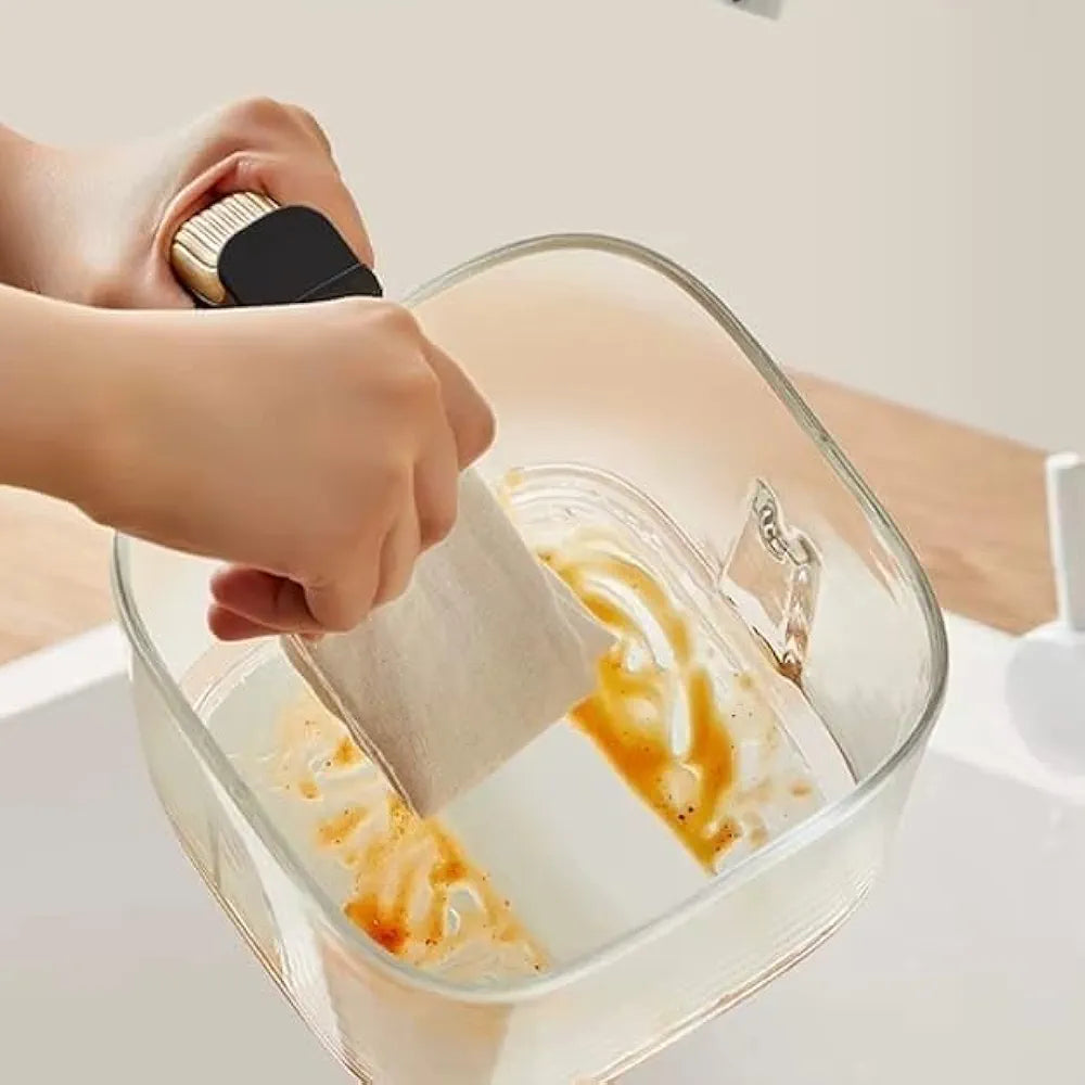 DENX Urban Electric Air Fryer with Glass Bowl, 2400W, 6L Capacity, Oil-Free Microspray for Healthy Meals, Easy Cleanup, DX2092
