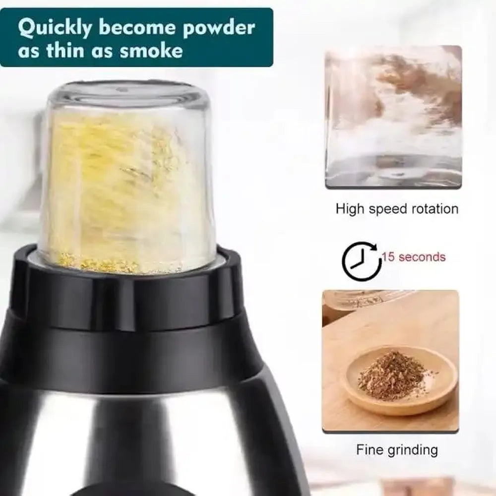 DENX 2800W Electric Blender and Juicer Machine with 1.5L Glass Jar & Grinder, High Power Kitchen Blender for Smoothies Juices Ice Crushing Spices Coffee, Countertop Blender for Home Use, DX2001