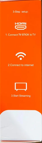 TVR3 Stick 4K Ultra HD Smart TV Stick, HDR Streaming Device, Google Assistant Voice Control, Chromecast Built-In, Dolby Audio, Wi-Fi TV Dongle, HDMI Media Player, Portable Streaming Stick, Black