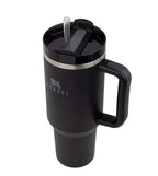3LTHREEL H2.0 40Oz Insulated Stainless Steel Tumbler With Straw And Lid, Double Wall Vacuum Travel Mug, Thermal Travel Tumbler, Large Coffee Cup, Hot And Cold Drink Container, Cup Holder 