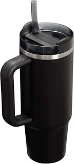 3LTHREEL H2.0 40Oz Insulated Stainless Steel Tumbler With Straw And Lid, Double Wall Vacuum Travel Mug, Thermal Travel Tumbler, Large Coffee Cup, Hot And Cold Drink Container, Cup Holder 