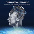 360° Ultra Head Massager جهاز تدليك الرأس بزاوية 360 درجة