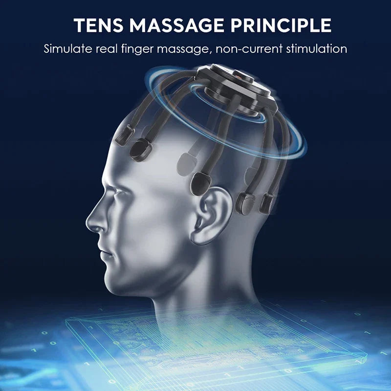 360° Ultra Head Massager جهاز تدليك الرأس بزاوية 360 درجة