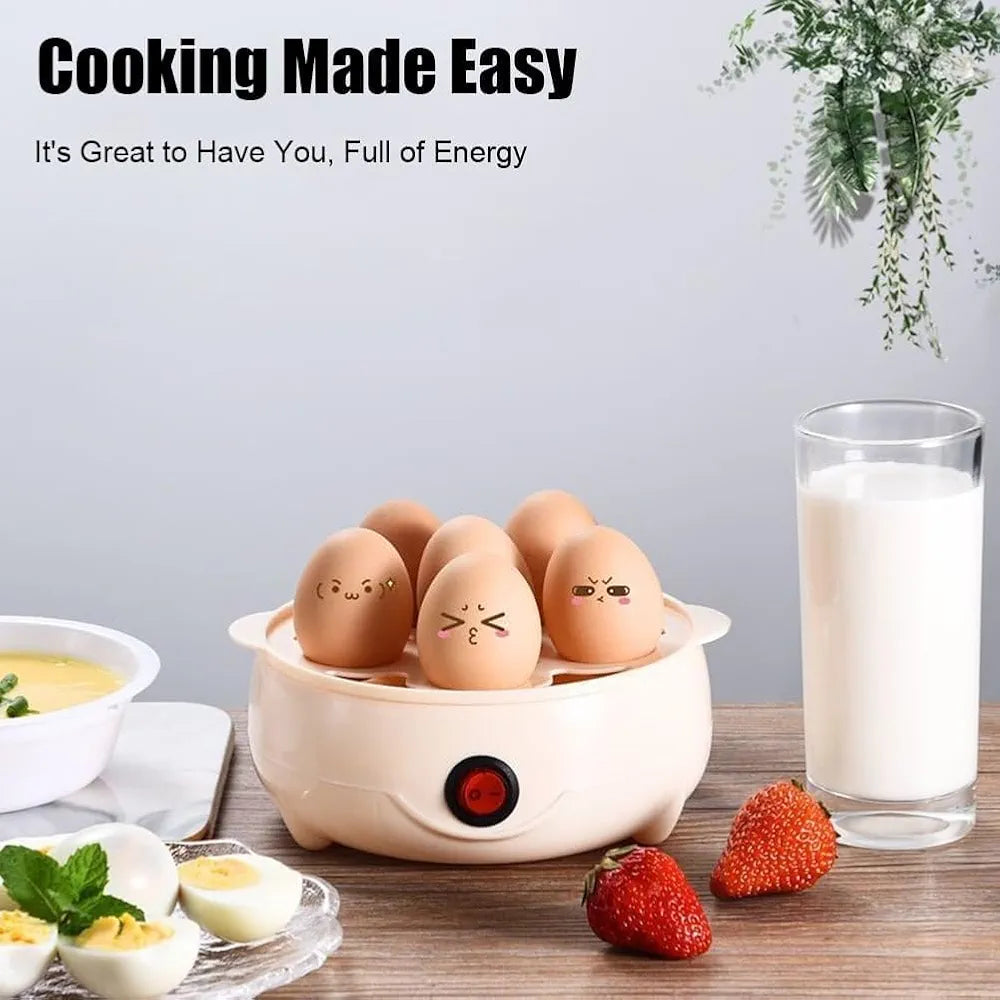 Electric Egg Cooker, 12 Egg Capacity, 2 Tier Egg Boiler, Egg Steamer, Egg Poacher Cooker, Rapid Egg Maker, Breakfast Cooking Machine, Portable Kitchen Appliance, Healthy Meal Prep Steamer