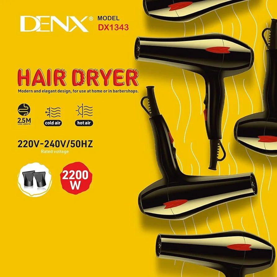 DENX Professional Hair Dryer DX1343