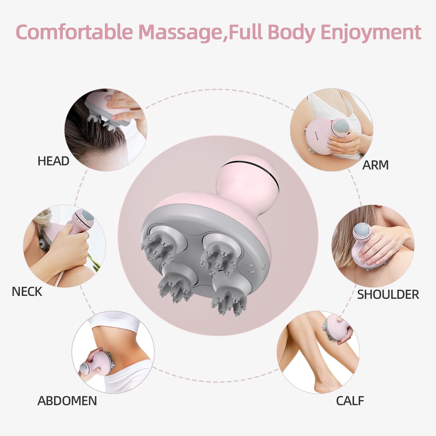 Scalp Massager جهاز تدليك فروة الرأس