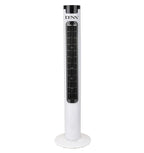 DENX Tower Fan Air Conditioning Inverter Vertical Summer Cooling Leafless Desk Vertical Fan, Electric Room Fan & Floor Fan For Bedroom Office Home Use, 40W Floor Tower Fan With Stable Base, DX2618