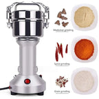DENX 1200W Power High Speed Multifunctional Grinder, Spices Grinder Capacity 200g, Coffee Grinder Speed 28000r/min, Using for Grinding Coffee/Beans/Spices/Grains/Herbs/Nuts, DX3221