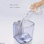 Automatic Soap Dispenser, Auto Foaming Hands Free Wall Mount Foam Hand Soap Dispenser Electric Plastic Modern Smart Dish Soap Dispenser for Bathroom Kitchen White.700ml