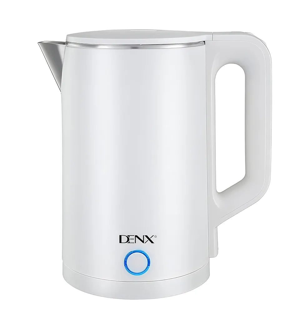 DENX 1.8L Cordless Electric Kettle, Tea Maker High-Speed Kettle, 360° Rotational Base, Teapot Perfect for Boiling Water, Milk, Coffee & Tea, for Home & Office Use, DX2096 