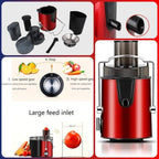 DENX Electric Juicer Machine 800W For Fruits and Vegetables, Powerful Centrifugal Fruit & Vegetable Juice Extractor with Wide Mouth Feed Chute, 500ml Capacity, Stainless Steel Filter, DX2071