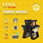 DENX Ferris Wheel Seasoning Bottle Set DX2504