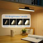 DENX LED Light Bar,Magnetic Mount & USB Rechargeable Battery Powered Lamp Strip,Portable for Makeup,Car,Cabinet,Bedroom Reading and Emergency, DX2342