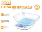 DENX Digital Kitchen Scale & Coffee Scale, 1g-5000g High Precision Food Weighing Scale With Bowl, Electric Kitchen Weight Machine, Auto Shut Off, For Cooking, Baking, Meal Prep, Diet, DX3603