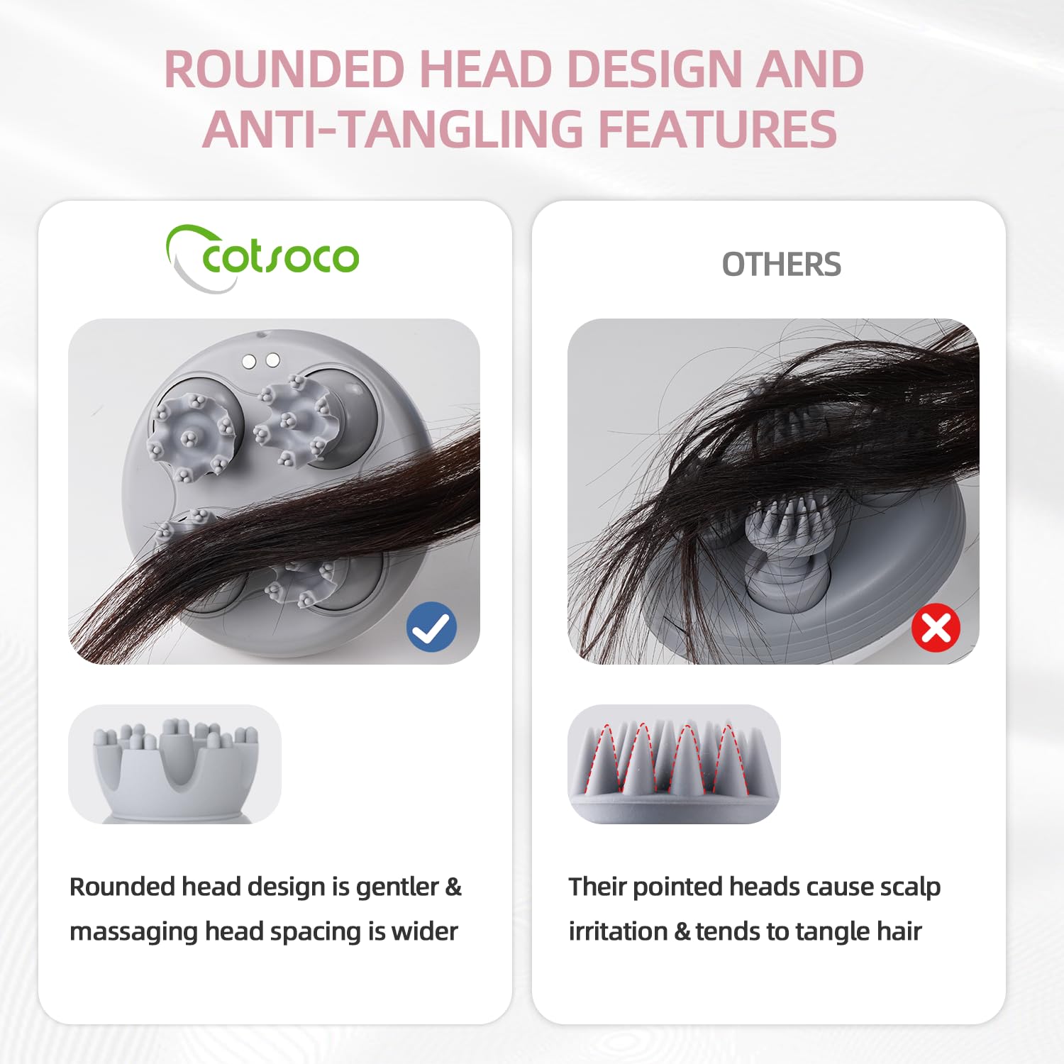 Scalp Massager جهاز تدليك فروة الرأس