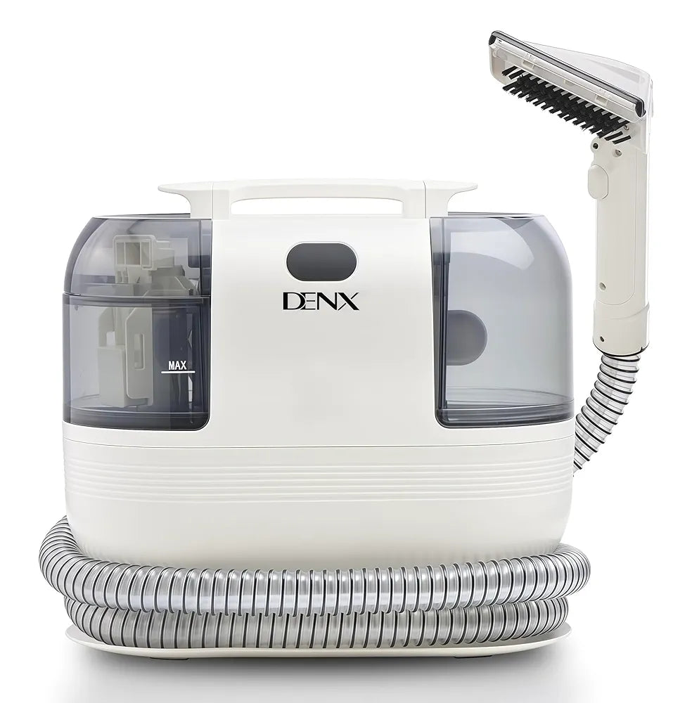 DENX Professional Carpet Cleaner, Sofa Cleaner, Upholstery Cleaner, Rug Washer, Curtain Cleaner, Portable Wet and Dry Carpet Washer, Dual Tank, Deep Cleaning Machine for Home, Office, Car, DX2909