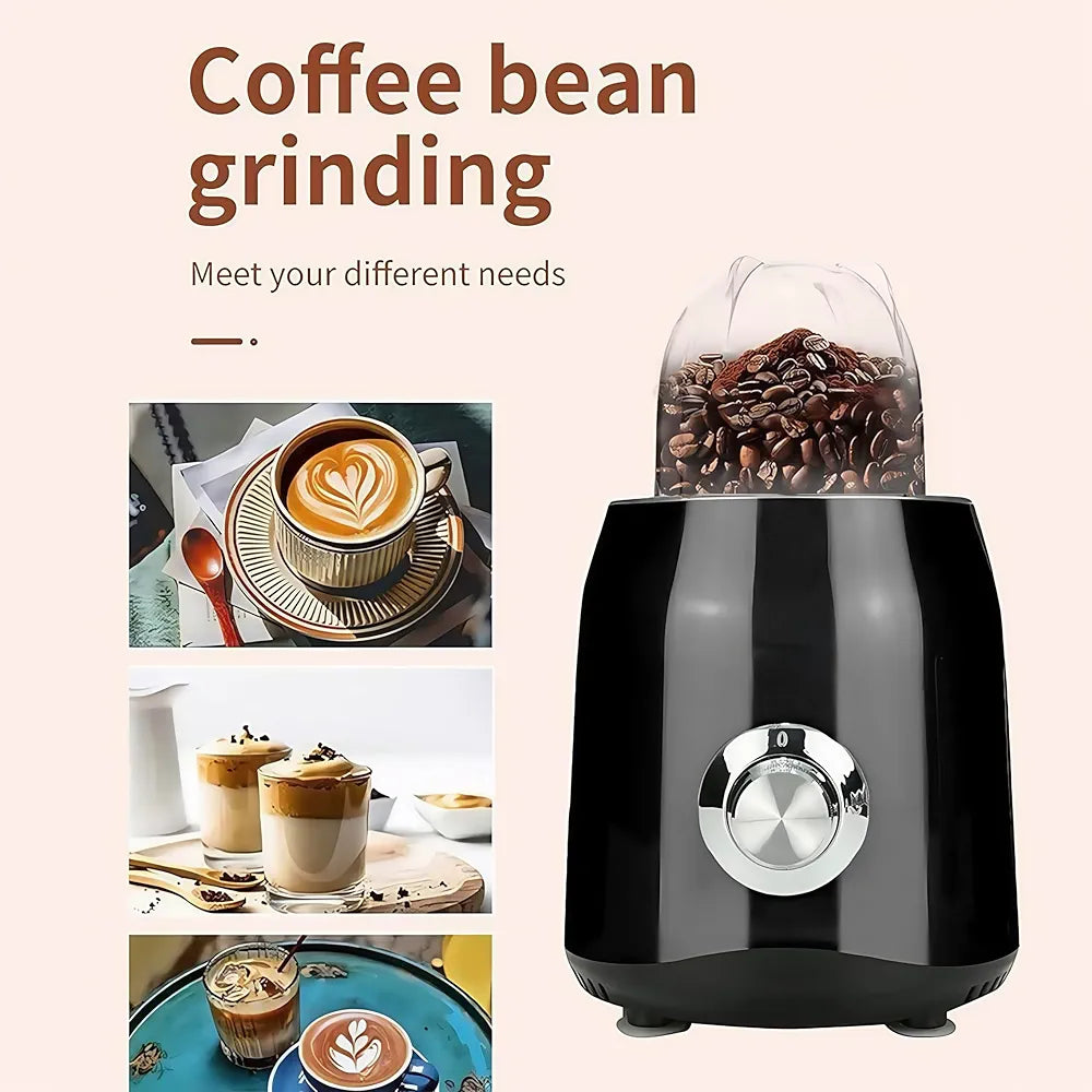 DENX 2-in-1 Juicer Blender Grinder 1500W, 1.5L Blender Smoothie Maker, Multi-Speed Juicer Mixer Grinders, Ice Crusher, Food Chopper, Overheat Protection, Stainless Steel Blades, DX3216