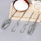 260W Hand Mixer Electric Lightweight Egg Beater, Handheld Food and Cake Mixer with Extra Long Beaters Dough Hooks Balloon Whisk with 7 Speed Settings