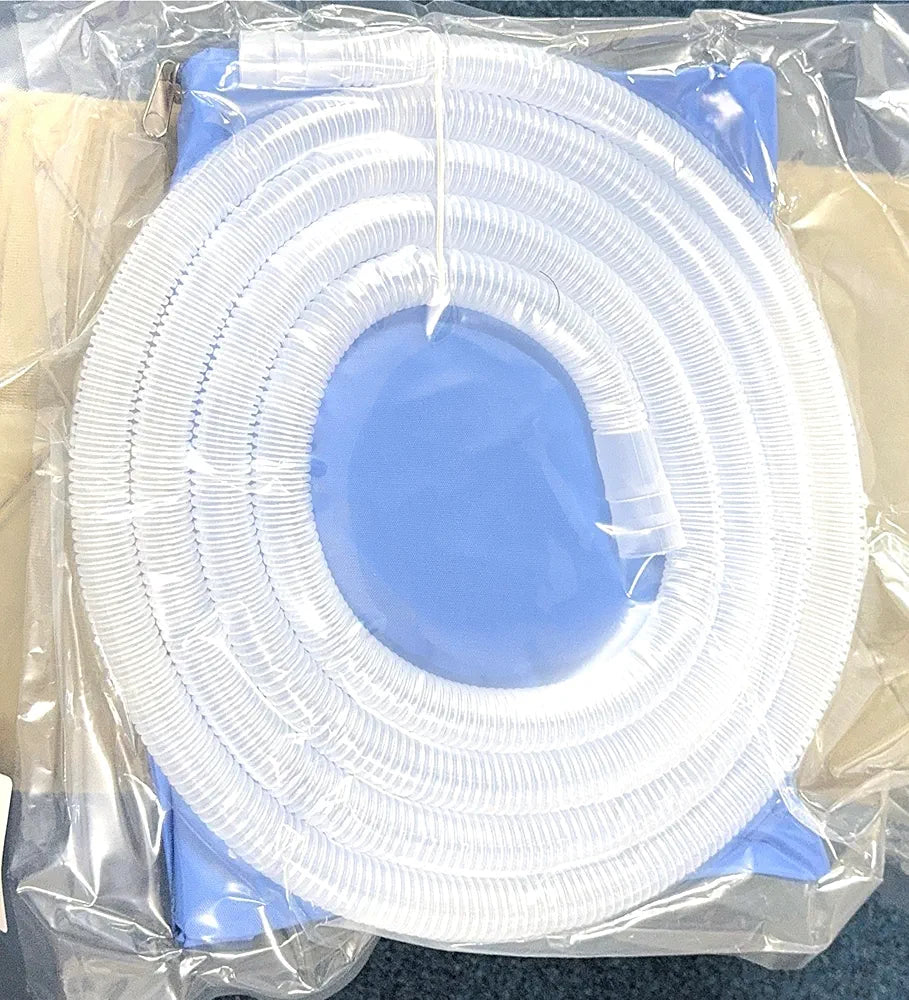 Universal AC Cleaning Cover for Split Wall Mounted Air Conditioner with Drain Hose, Waterproof Dustproof Reusable Wash Bag Kit, Leak-Proof Maintenance Shield for 9000-18000 BTU Units, Q-532