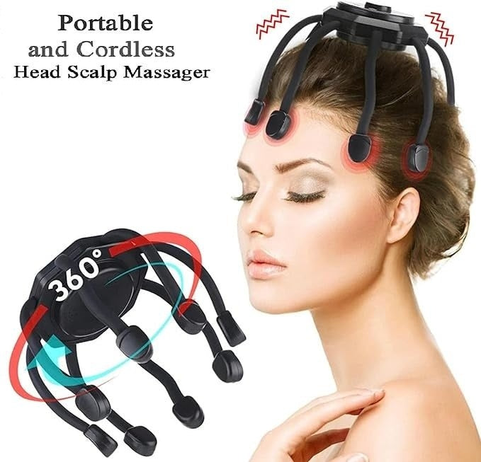 360° Ultra Head Massager جهاز تدليك الرأس بزاوية 360 درجة