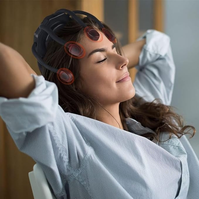 360° Ultra Head Massager جهاز تدليك الرأس بزاوية 360 درجة