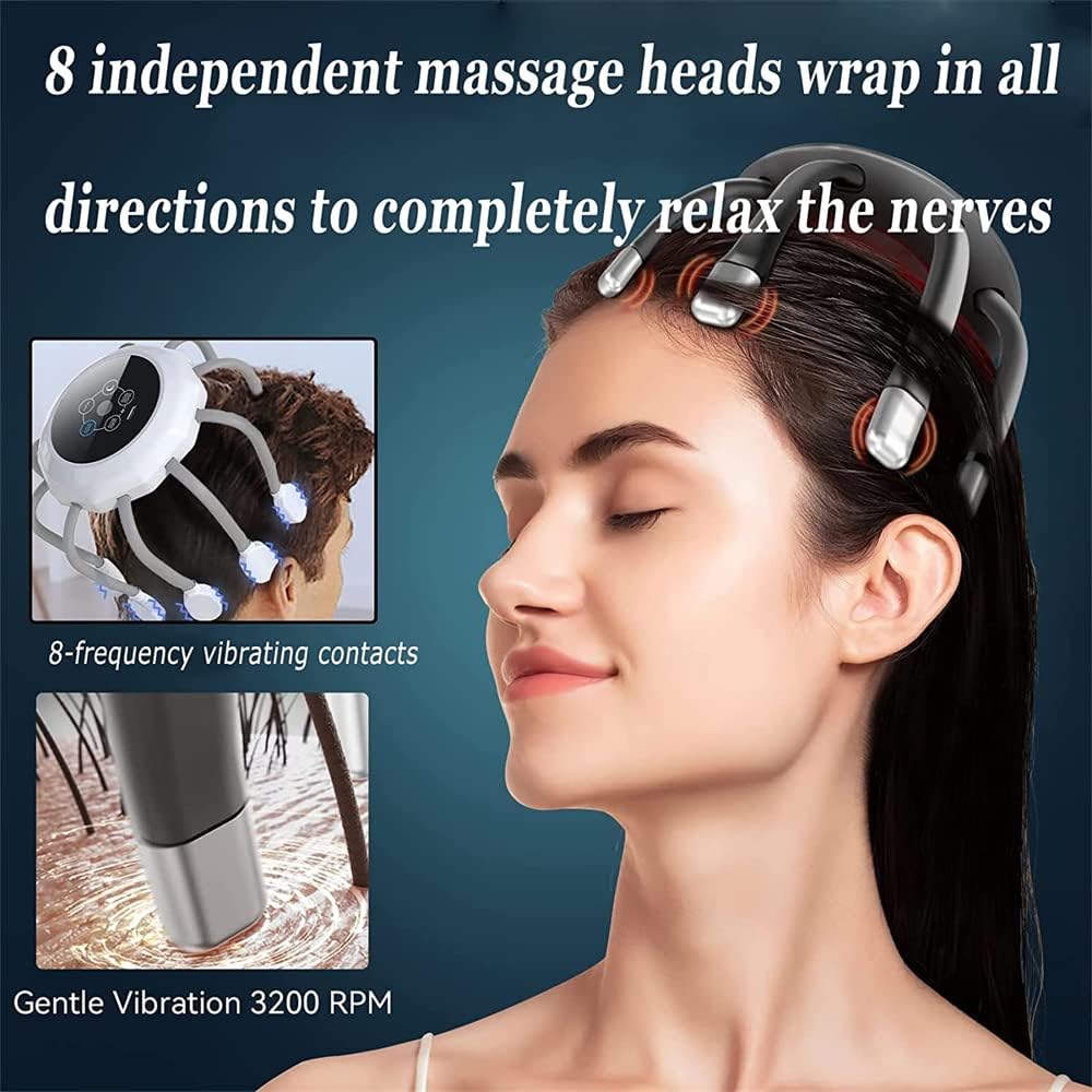 360° Ultra Head Massager جهاز تدليك الرأس بزاوية 360 درجة
